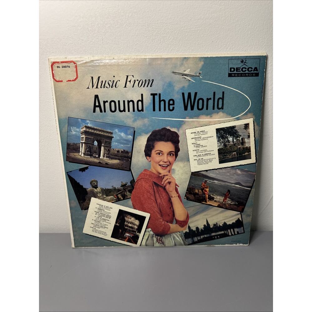 Circa 1960 Music From Around the World Various Artists plus 2 Others Excellent